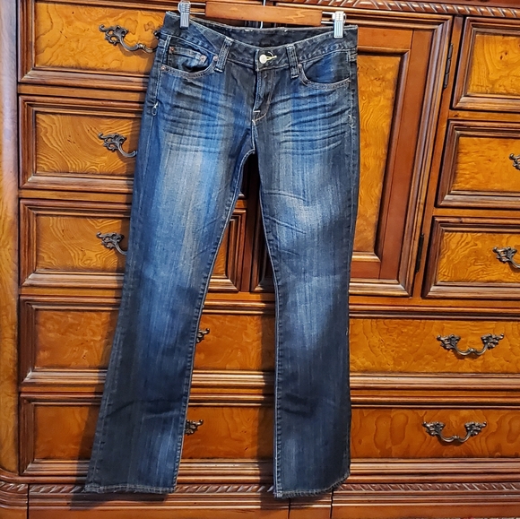 LUCKY Brand low rise bootcut jeans 4, 27 - Picture 4 of 5
